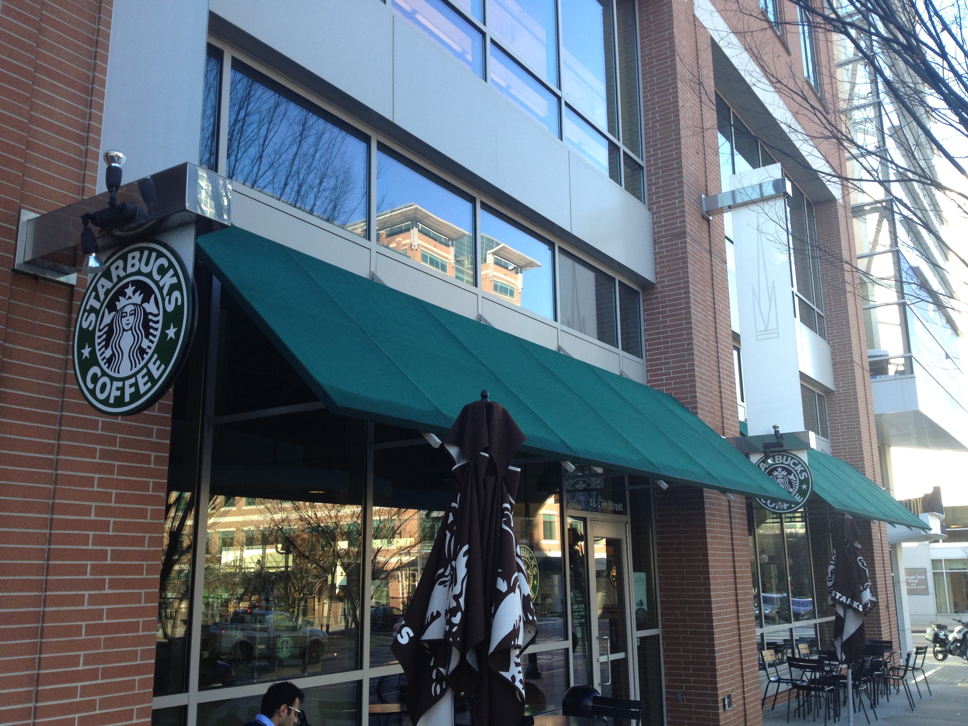 Starbucks at the Barnes & Noble on Tech Square in Midtown Atlanta.