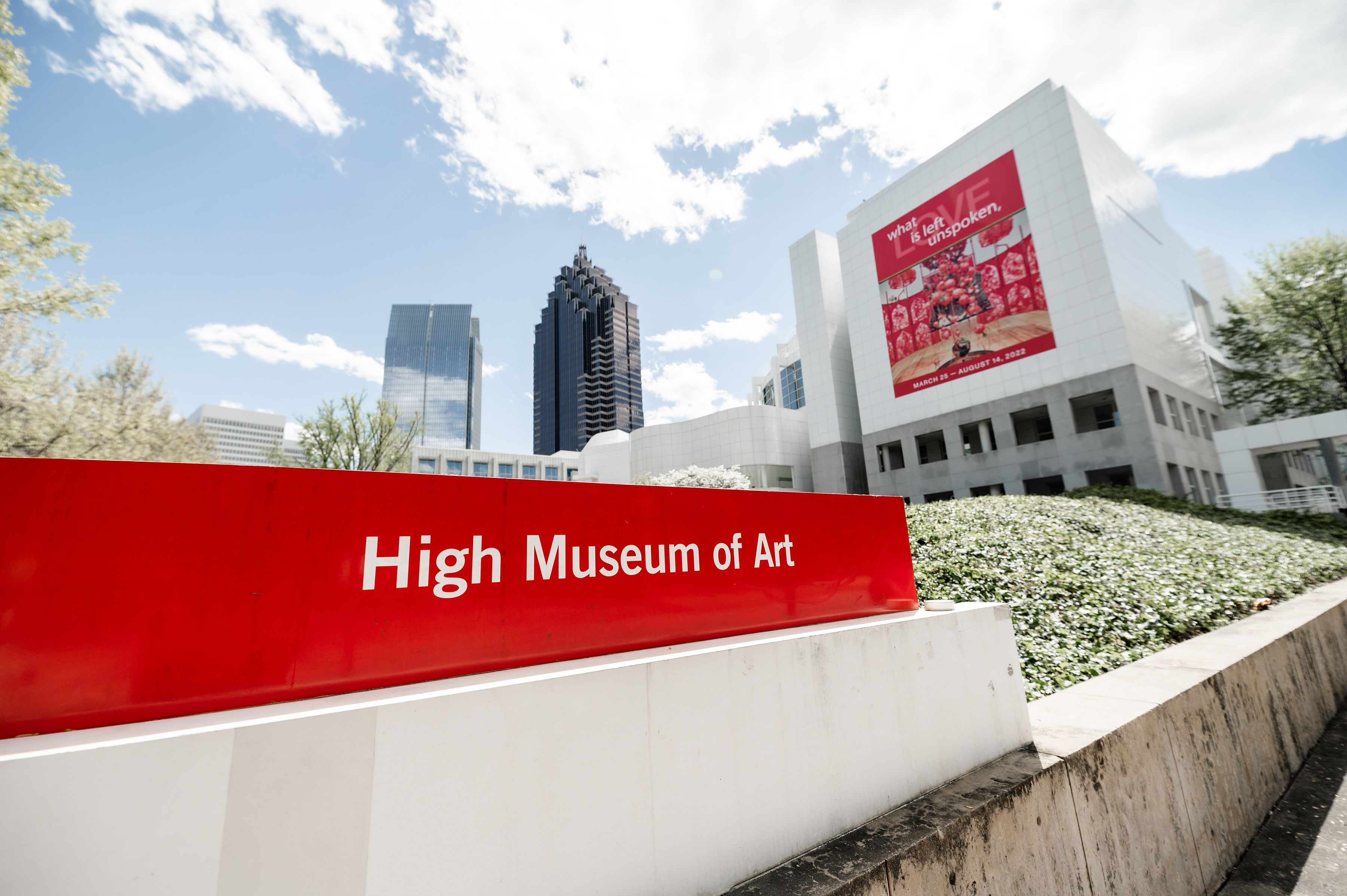 High Museum in Midtown Atlanta. 