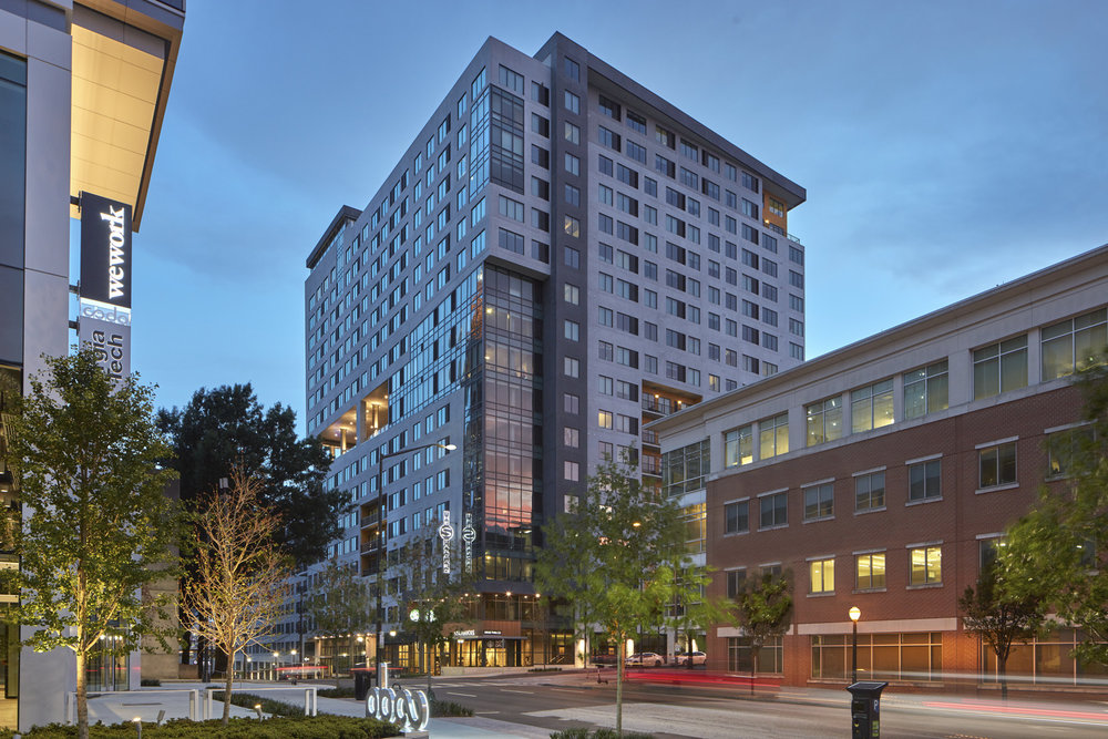 Image of the outside of The Standard Atlanta Apartments