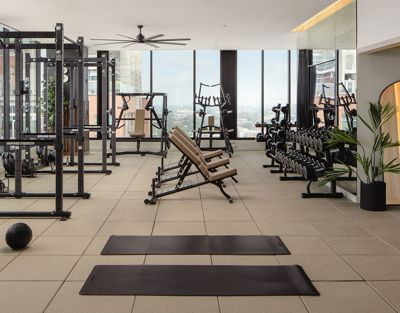A state-of-the-art fitness center