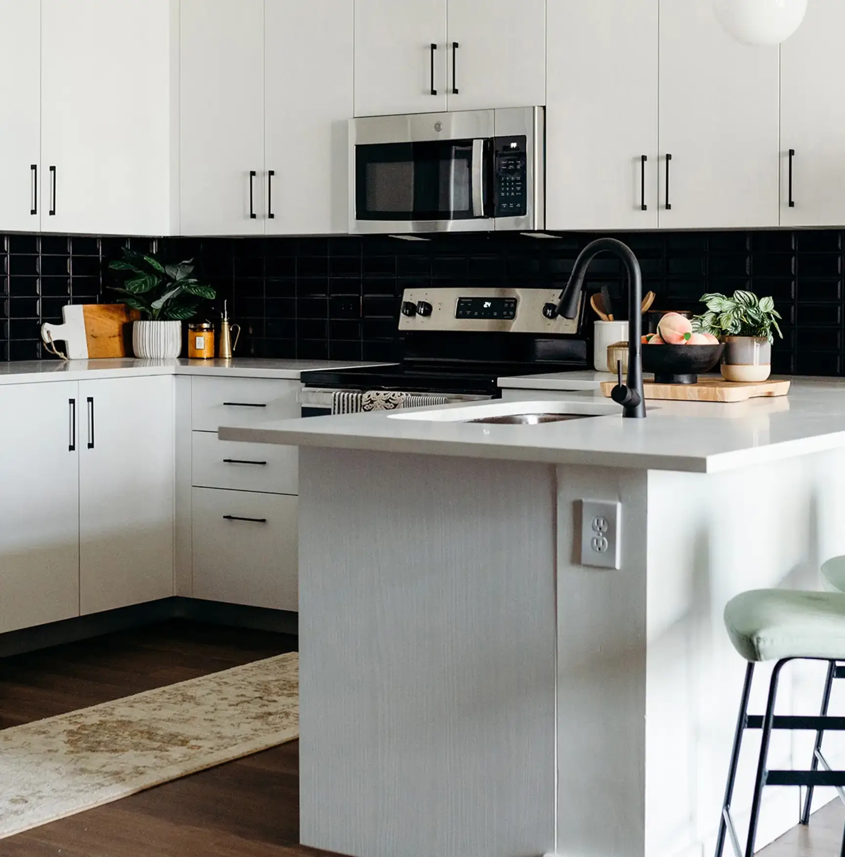 an apartment kitchen